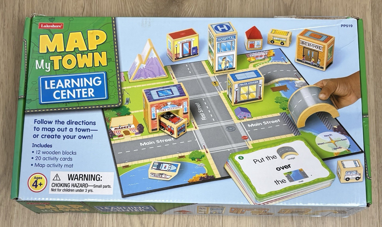 Lakeshore Learning Center Map My Town RARE HTF Early mapping follow directions