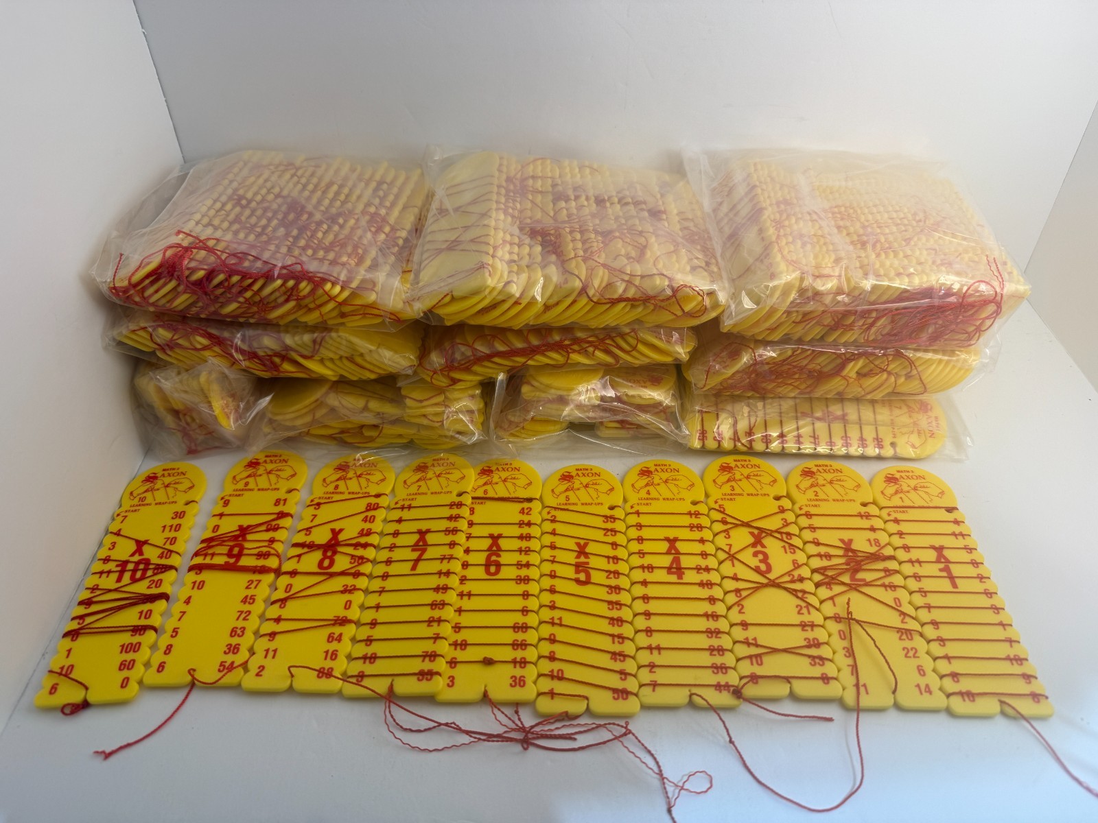 Saxon Math 3 Multiplication Learning Wrap-Ups Keys Sets School Home Lot 13 Sets+