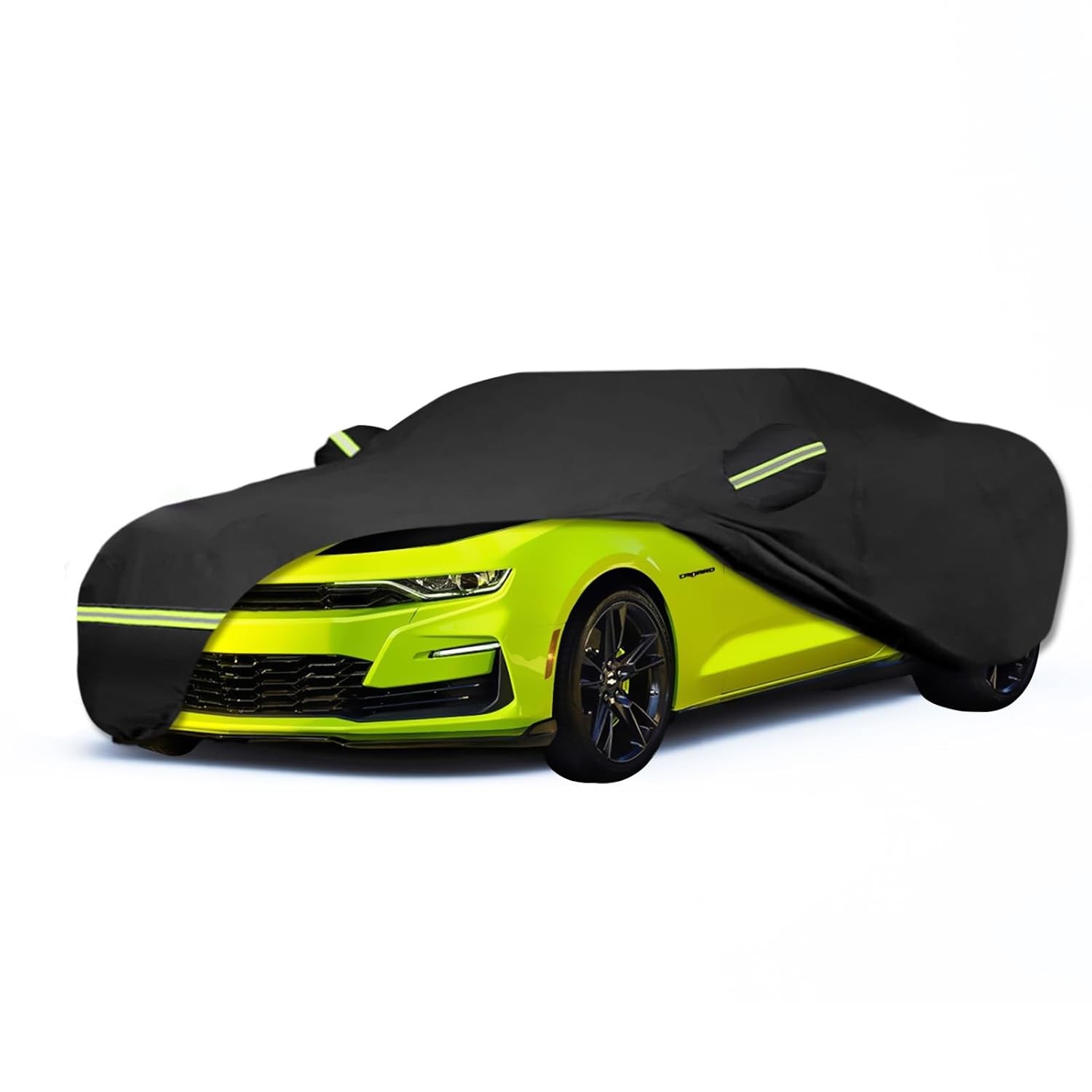 Waterproof Heavy Duty Custom Car Cover for 2010-2023 Chevy Camaro Black