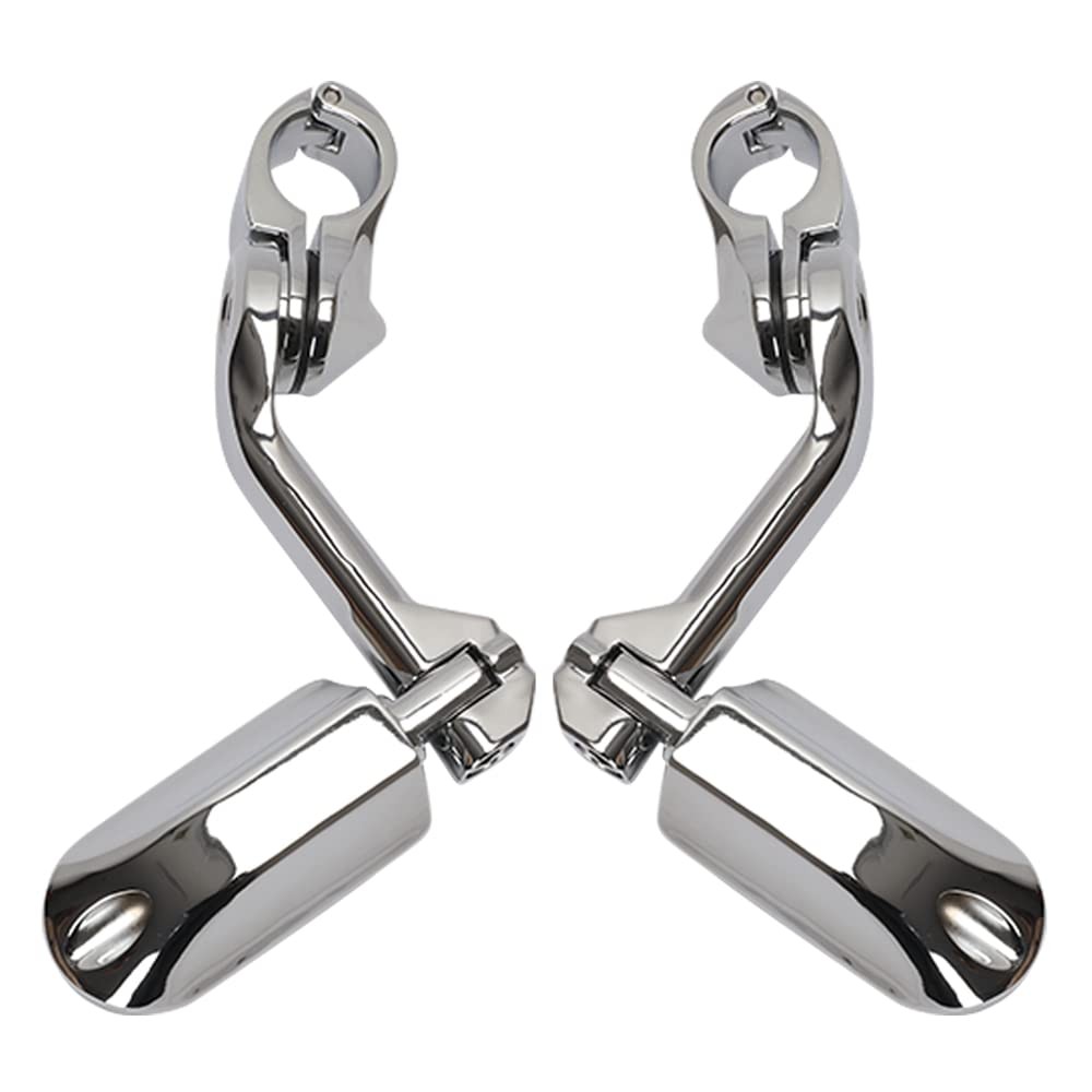 Motorcycle Highway Pegs Crash Bar Adjustable Foot Peg Compatible with Softail Sp