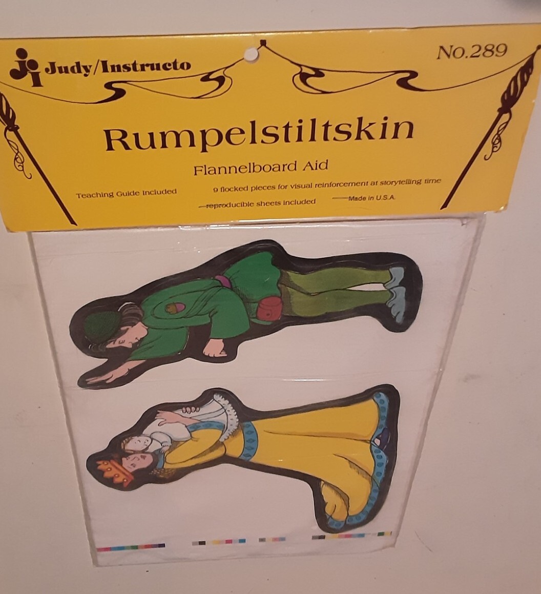 New Judy Instructo Flannelboard Aid “RUMPELSTILTSKIN” 289 Nursery…