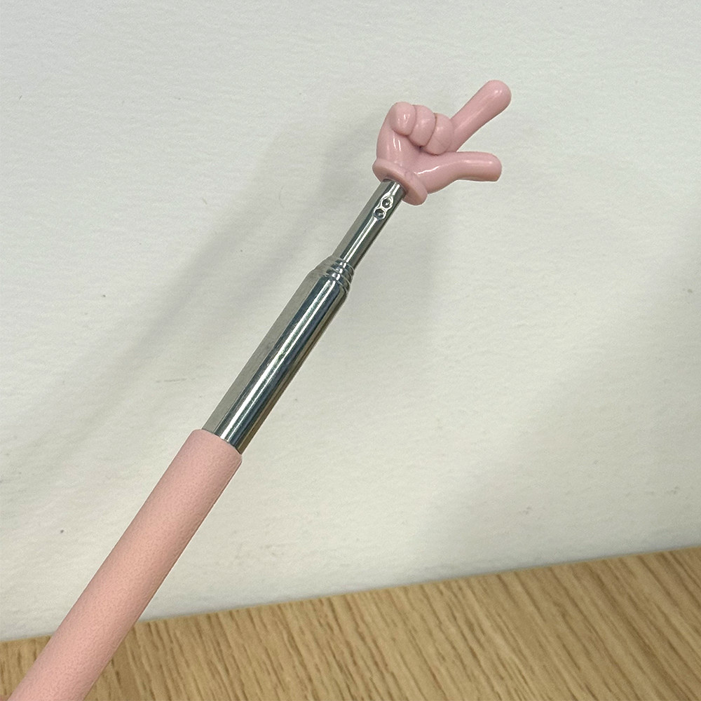 Retractable Stainless Steel Baton Finger Reading Teaching