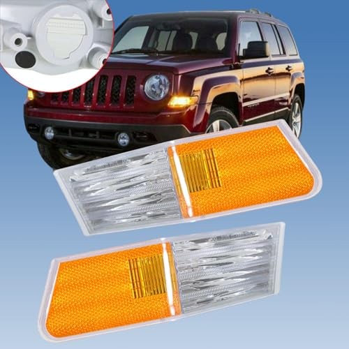 1 Pair Front Left and Right Turn Signal Lights Lamps Marker Corner Lights