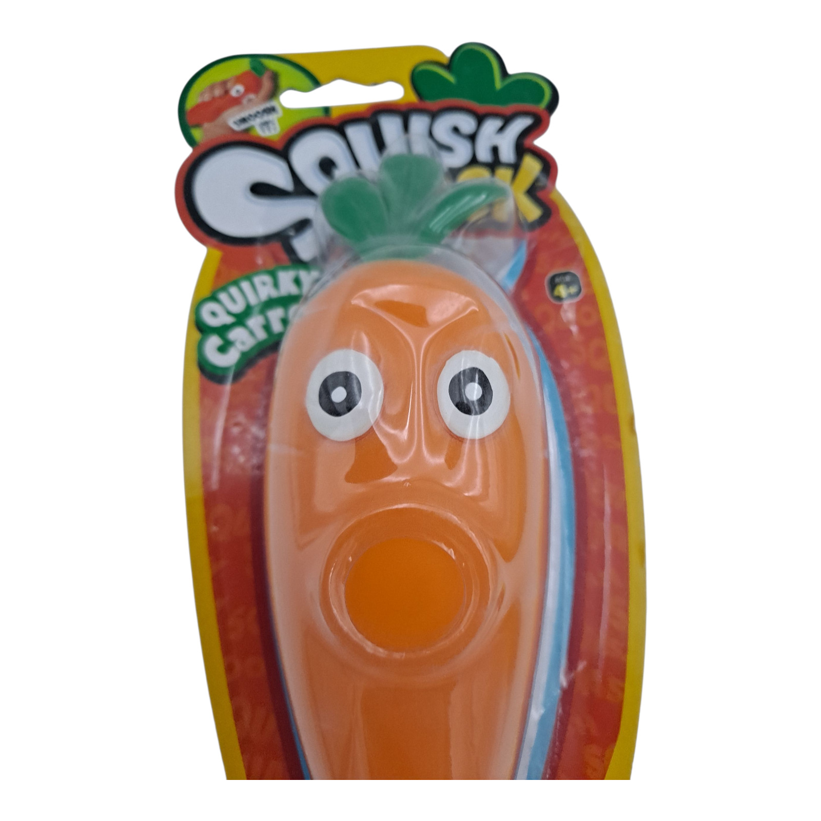 Squishy & Stretchy Scencery Toys (Lot Of 2) Carrot 🥕 Bannana 🍌 For ages 4+