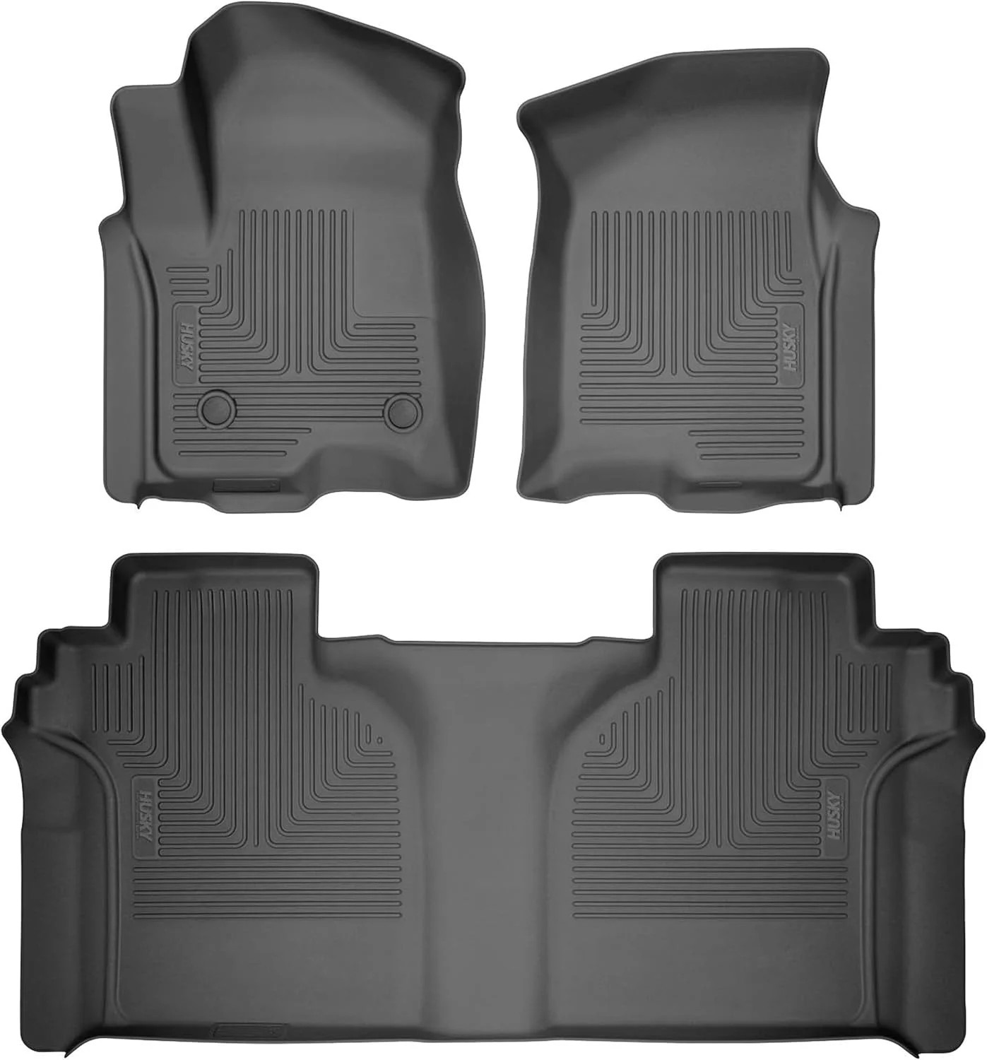 Husky Liners Weatherbeater Floor Mats | Fits 2015-2026 Ford F-150, 2022-2026 Lig