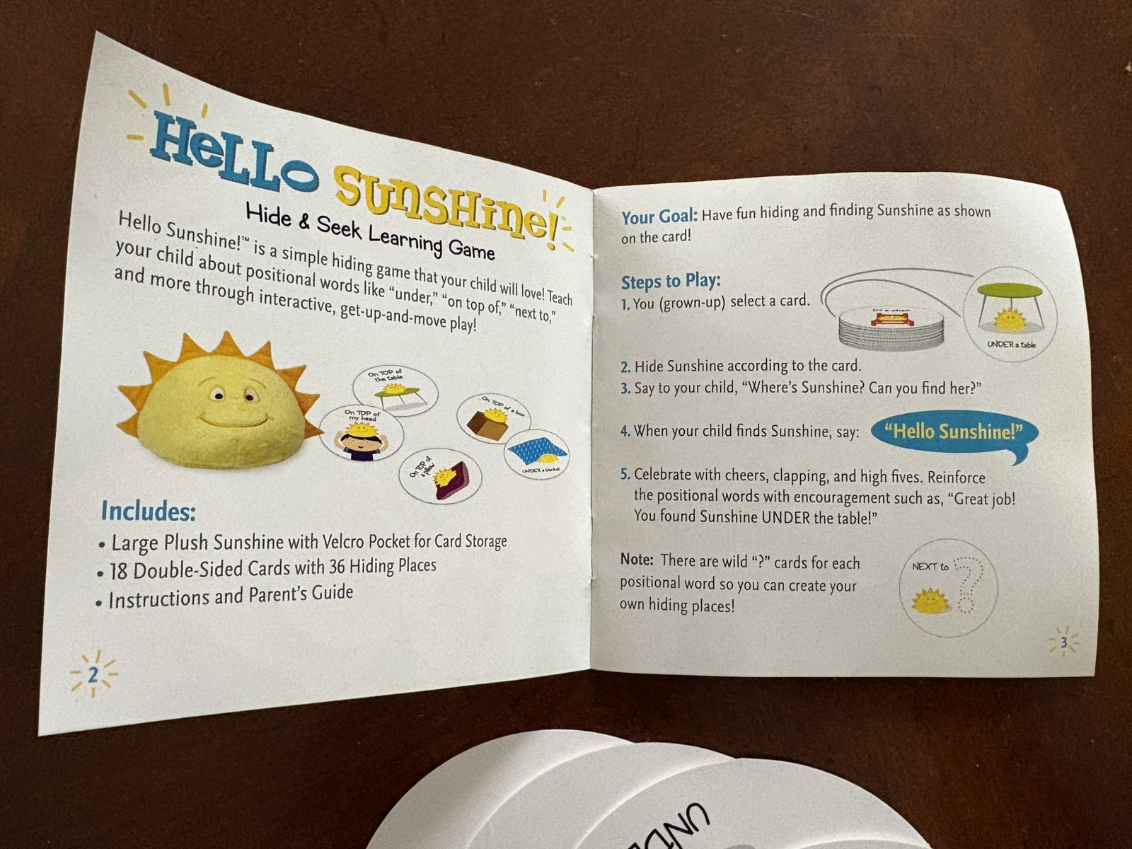 Hello Sunshine Hide & Seek Toddler Learning Game ThinkFun