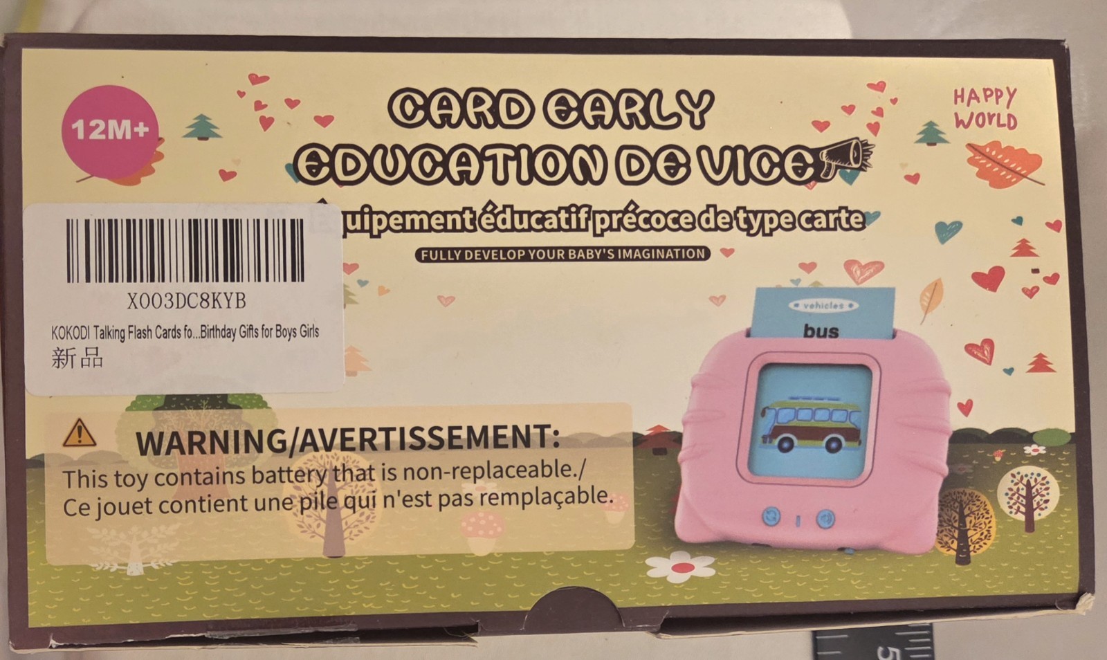 Children’s Early Education Device Talking Device W/ 112 Talking Flash Cards