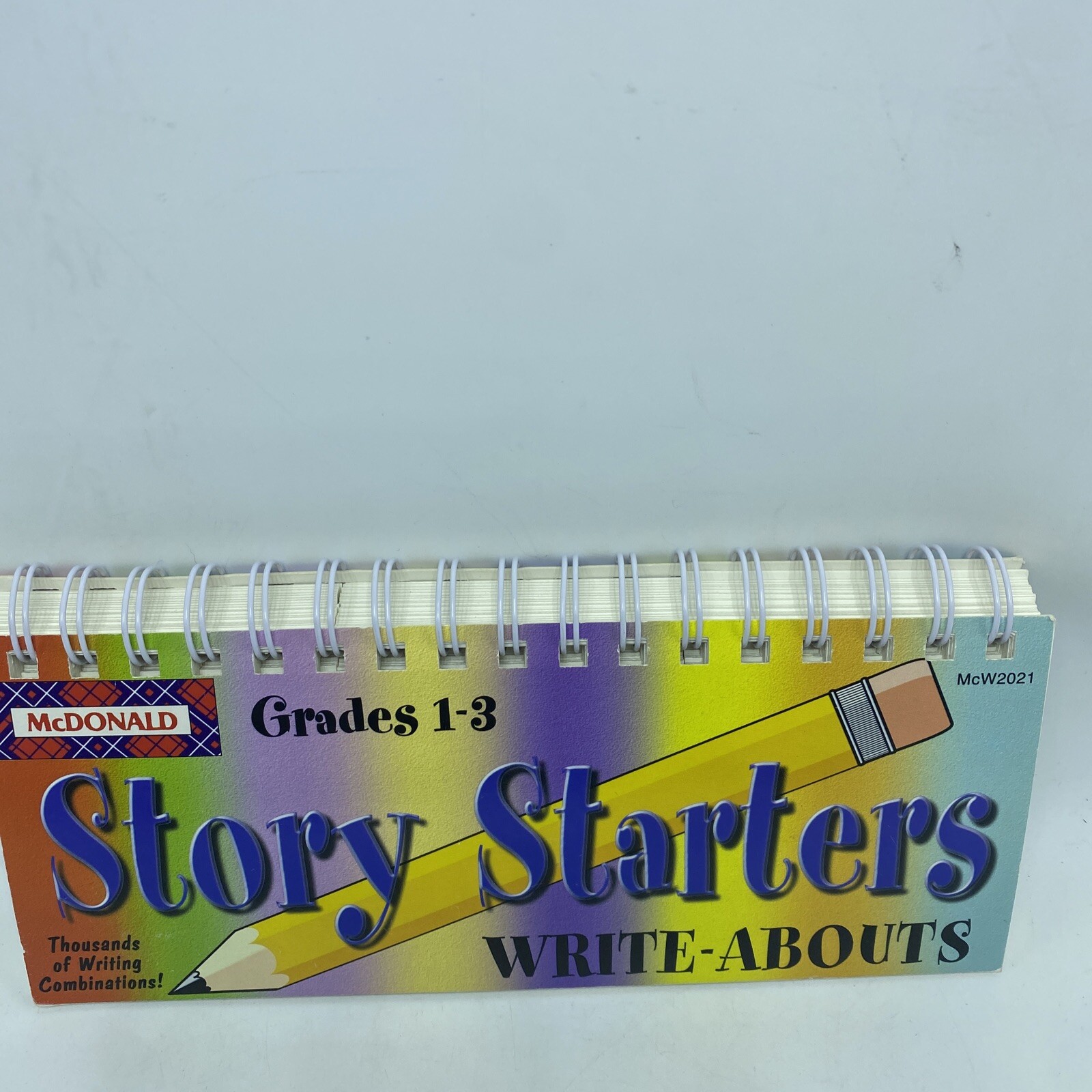 MCW2021 Write-Abouts Grades 1-3 Story Starters McDonald Creative Writing Stories