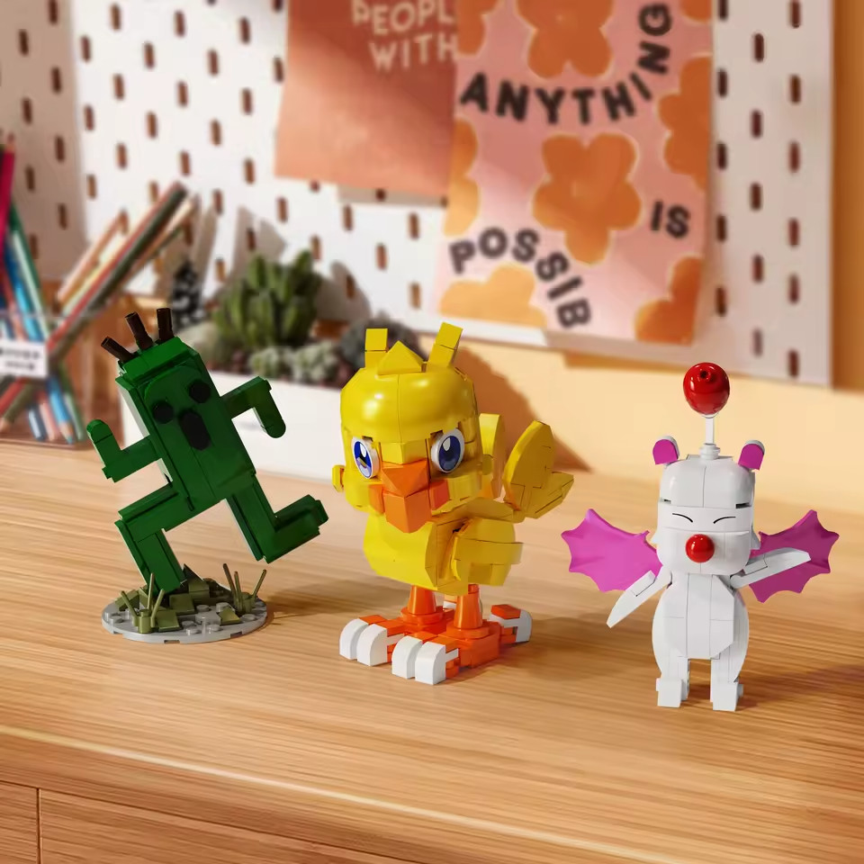 3in1 Cute Fantasy Creature Building Blocks Mini Brick Set Bricks Model Toys