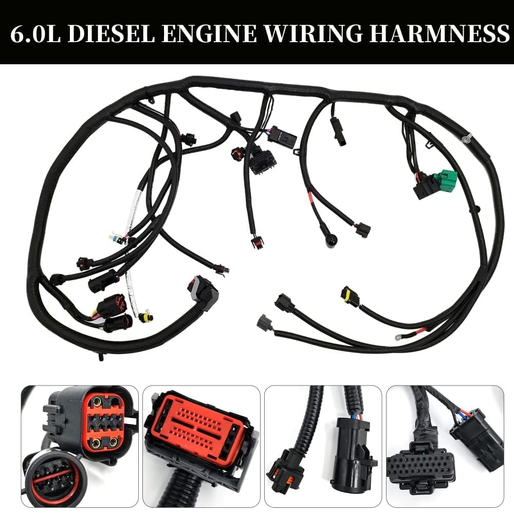 5C3Z-12B637-BA Engine Wiring Harness Ford 6.0L 2005-2007 F250