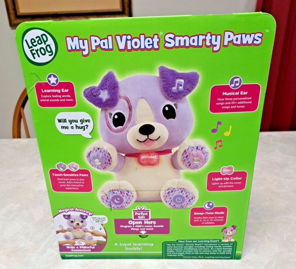 LeapFrog My Pal Violet Smarty Paws – Model 6150 – Item 80-615060 – NIB Brand New