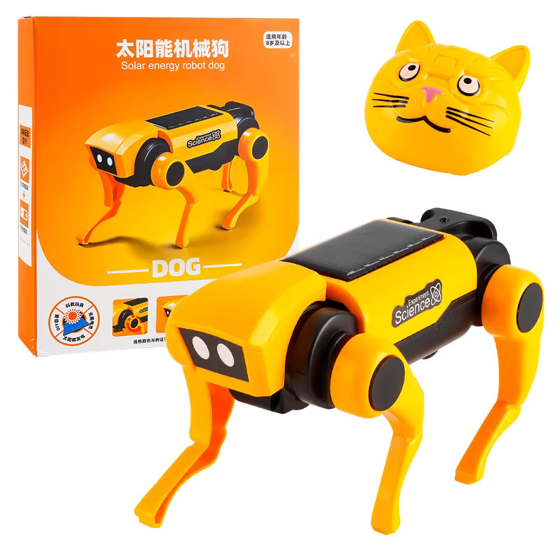 Robot Dog Solar Powered DIY STEM Science Kit Educational Toy Kids