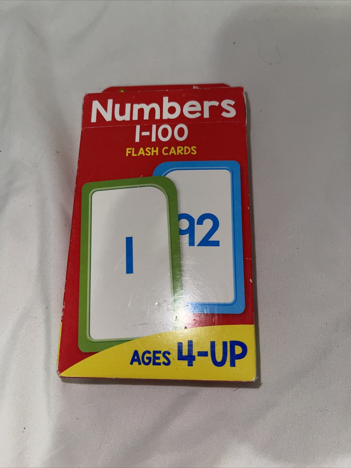 School Zone Numbers 1-100 Flash Cards