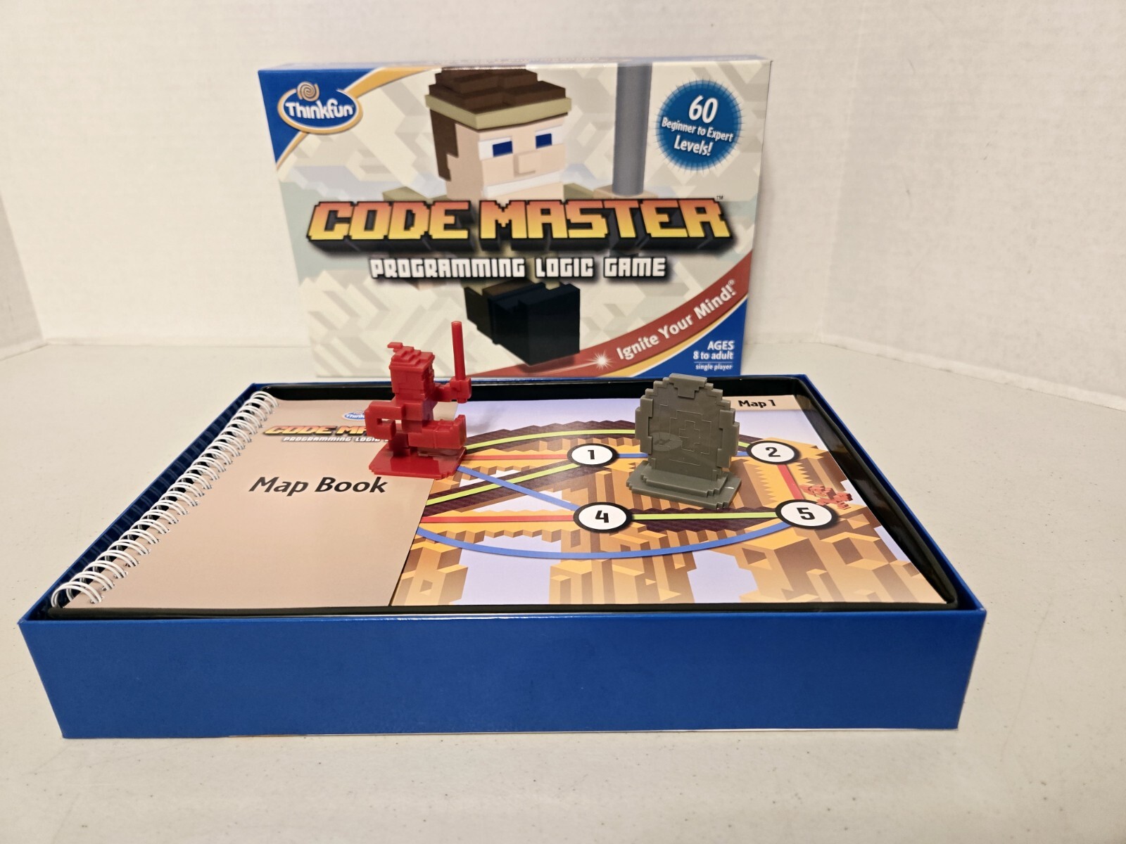 Code Master Programming Logic Game by ThinkFun, 2015 – 100% Complete