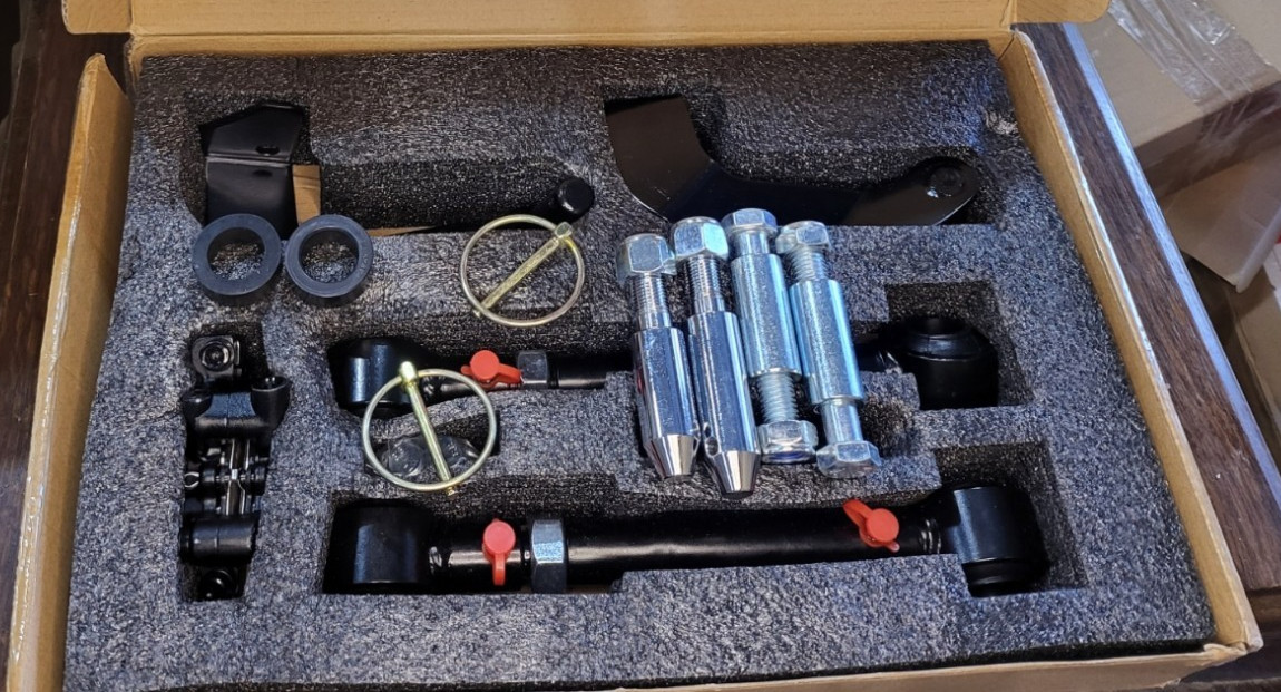 Adjustable Front Swaybar Quick Disconnect System with 2.5″ – 6″ Lift Jeep JL/ JU