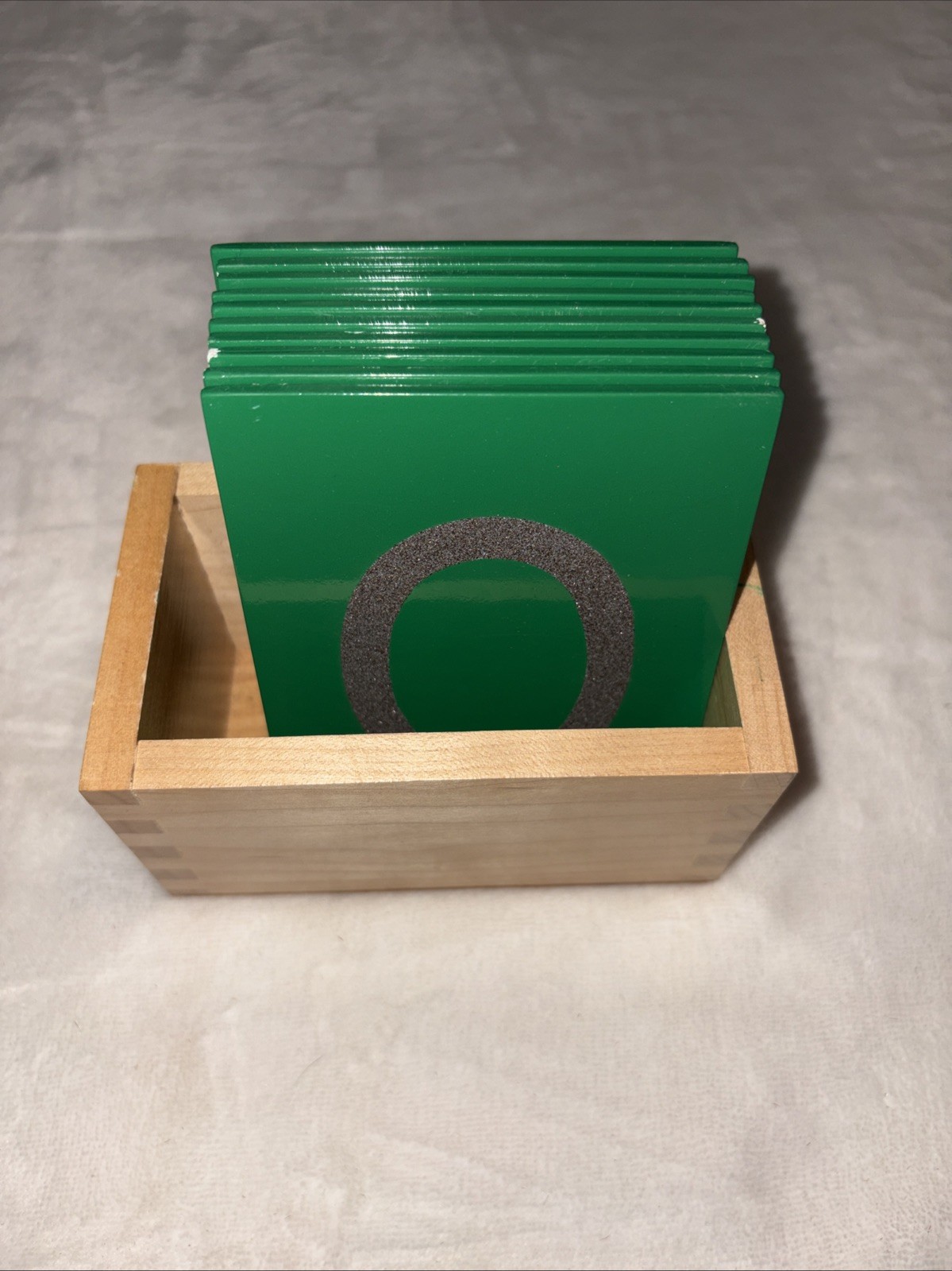 Montessori Sandpaper Letters & Numbers Print Sensorial Tactile Visual Nienhuis