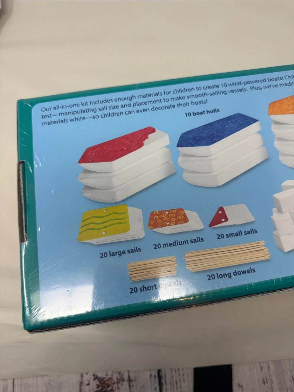 LAKESHORE DESIGN & ENGINEER STEAM KIT BOATS BUILDS 10 HOMESCHOOL ARTS & CRAFTS