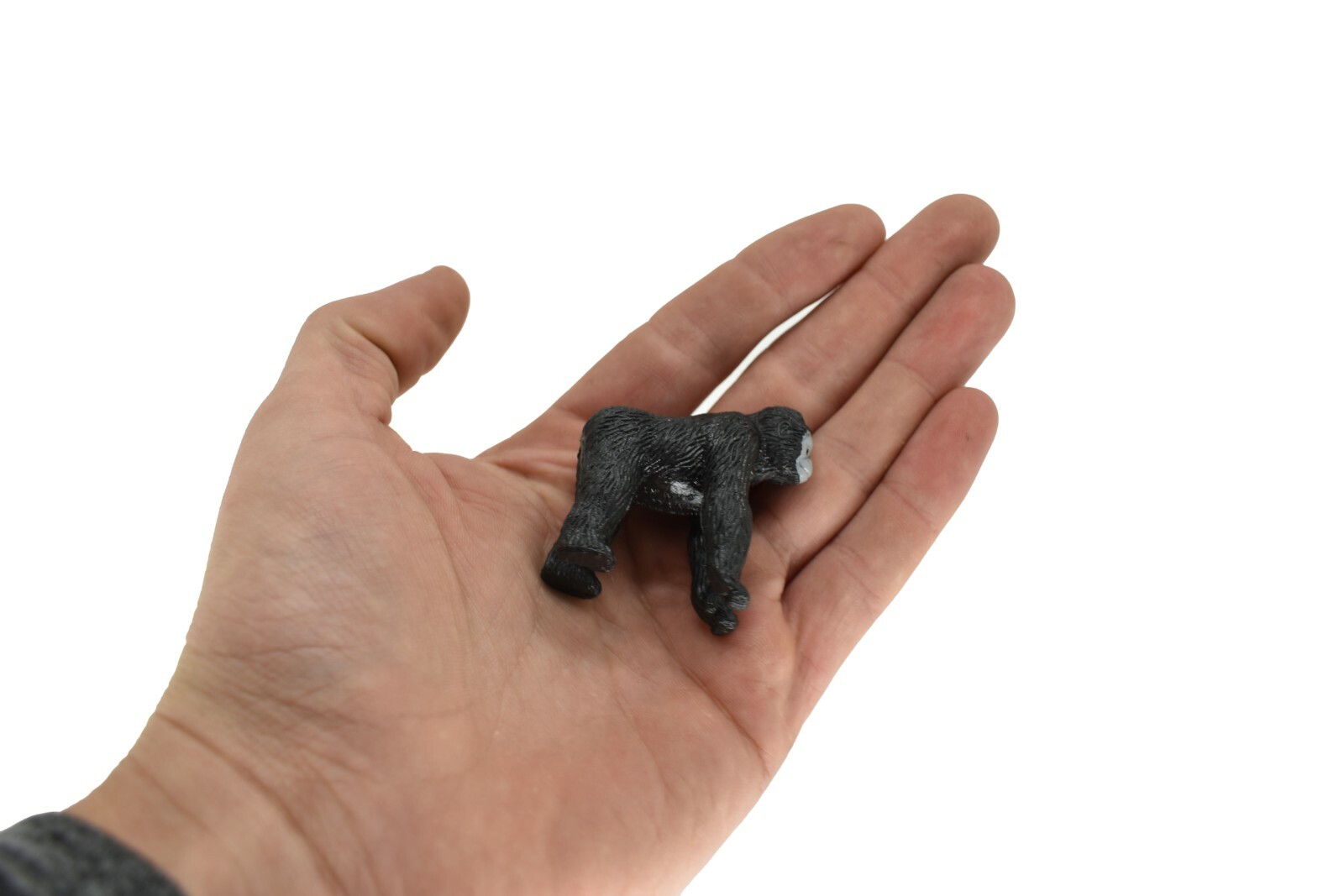 Gorilla Walking Realistic Small Toy Model Plastic Replica African Animal F049