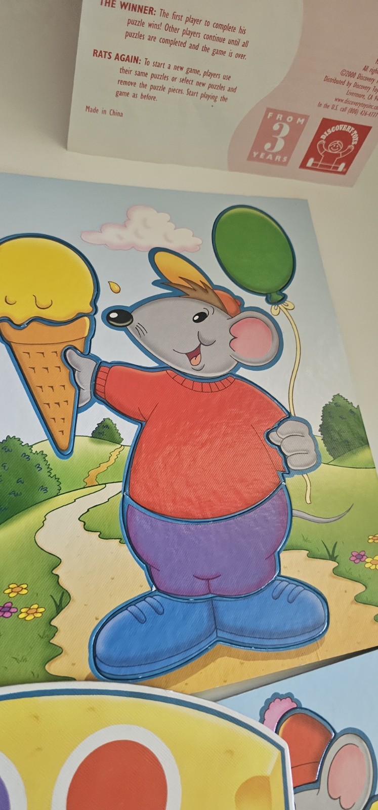 Oh Rats! Educational Puzzle Game Discovery Toys Complete Ages 3+