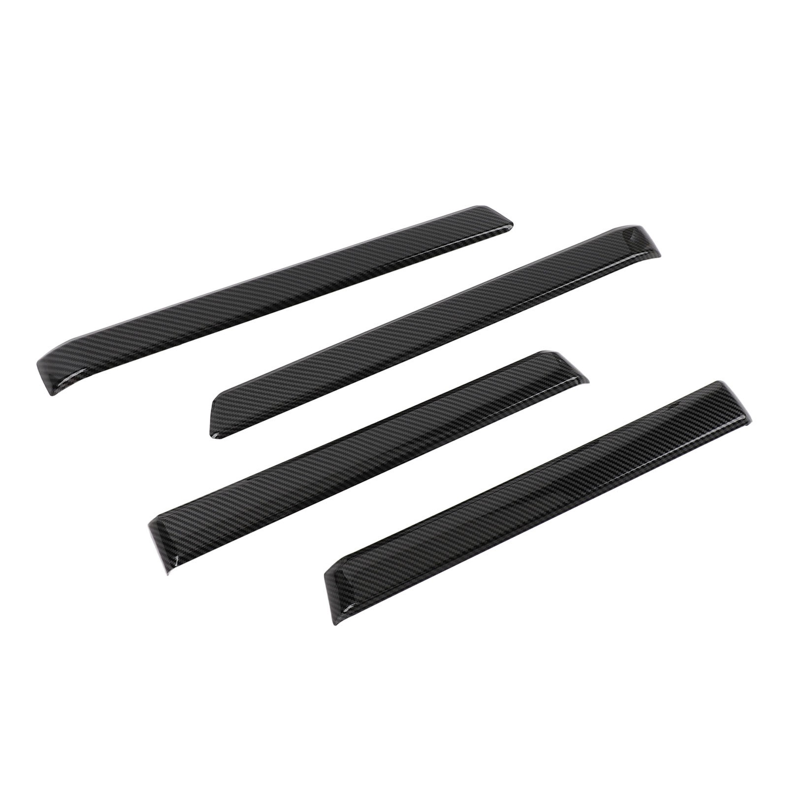 Inner Door Side Armrest Trim Side Door Armrest Stripe Decorative Cover Carb HXWJ