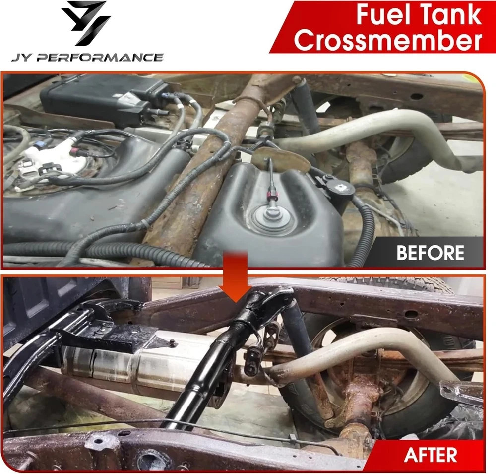 Rear Fuel Tank Support Crossmember Compatible for 2007-2014 Chevy Silverado