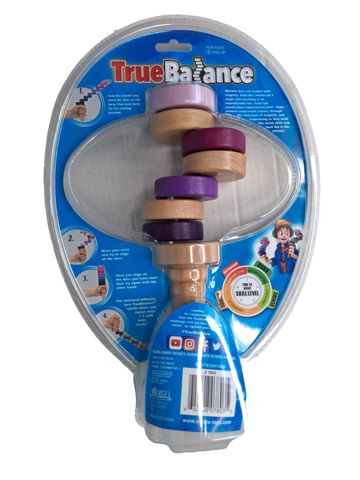 True Balance Unpredictable Fun Coordation Game by Excite