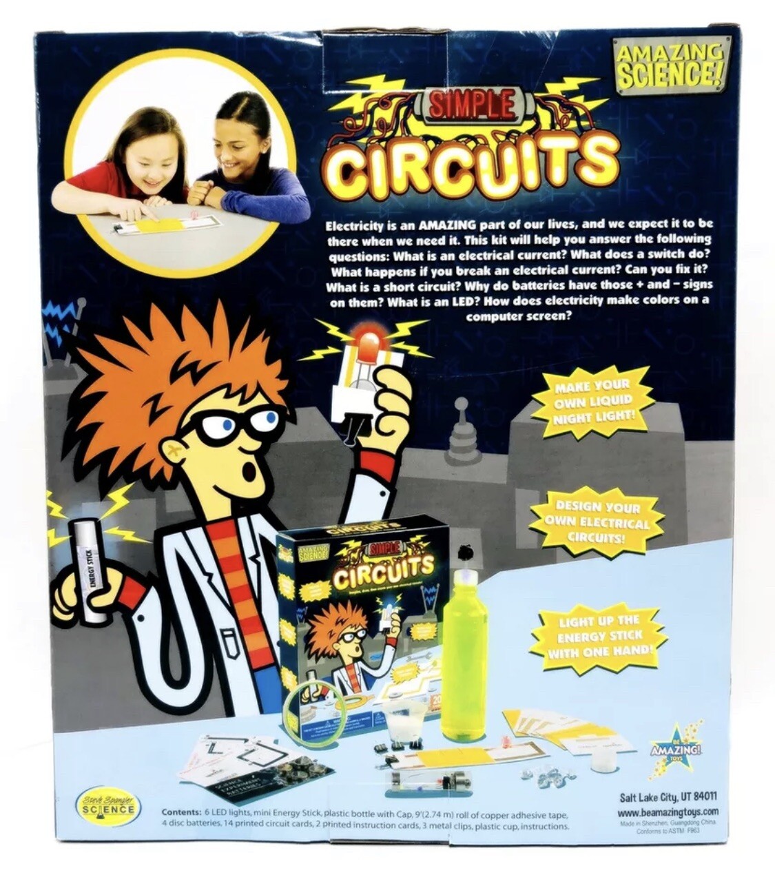 💡Amazing Science Simple Circuits Kit 20 Activities Ages 8+ Design & Create