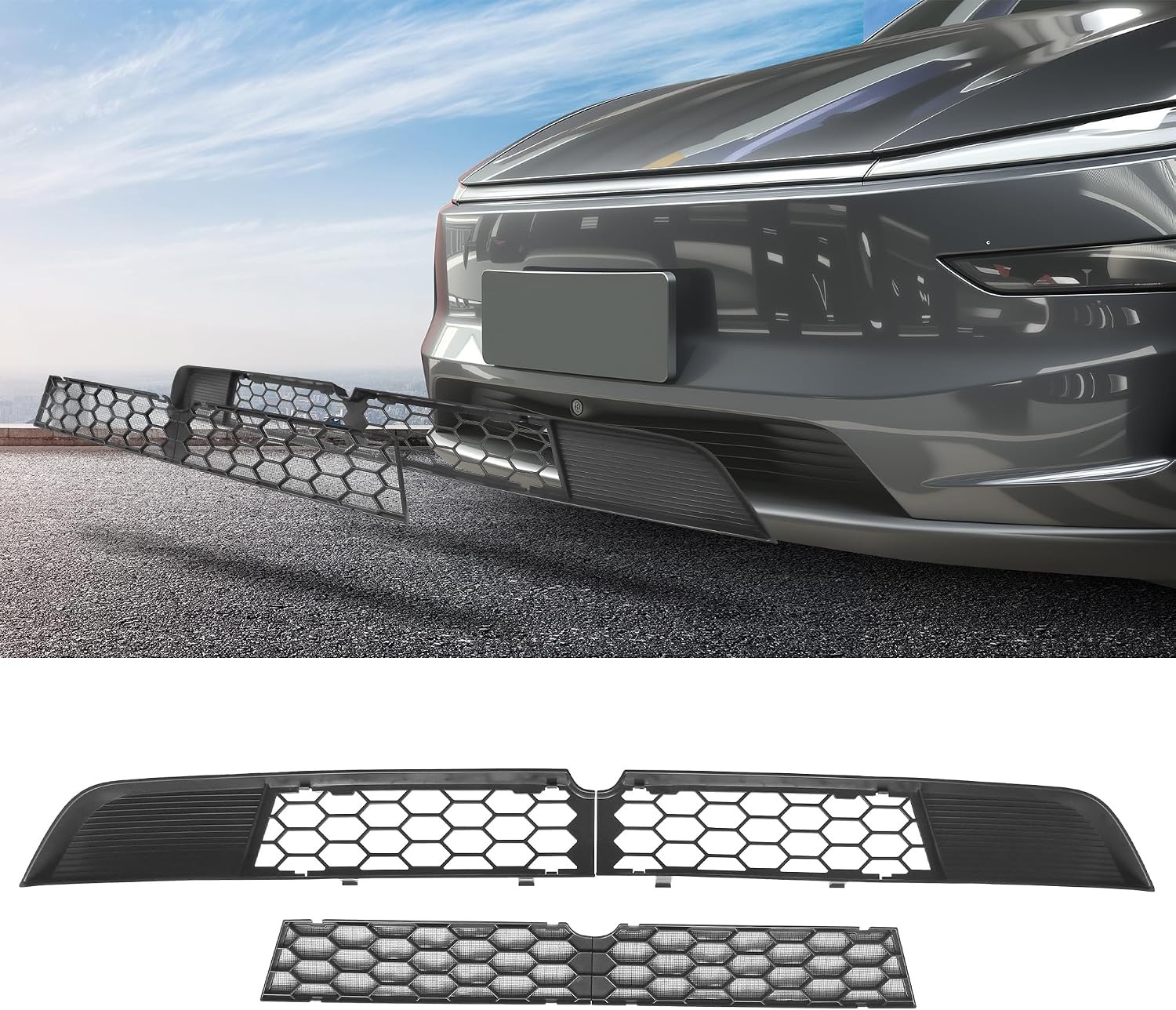 Tesla Juniper Insect Protection Front Grille