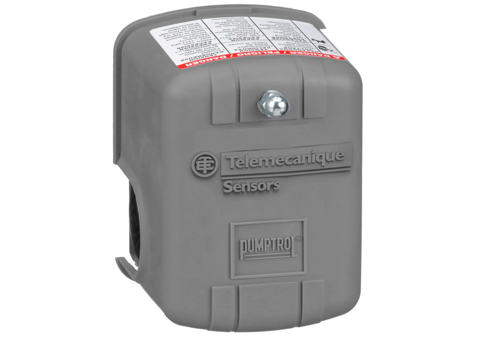 Telemecanique Pumptrol FSG2J24CP 40-60 PSI Water Pump Pressure Switch Grey