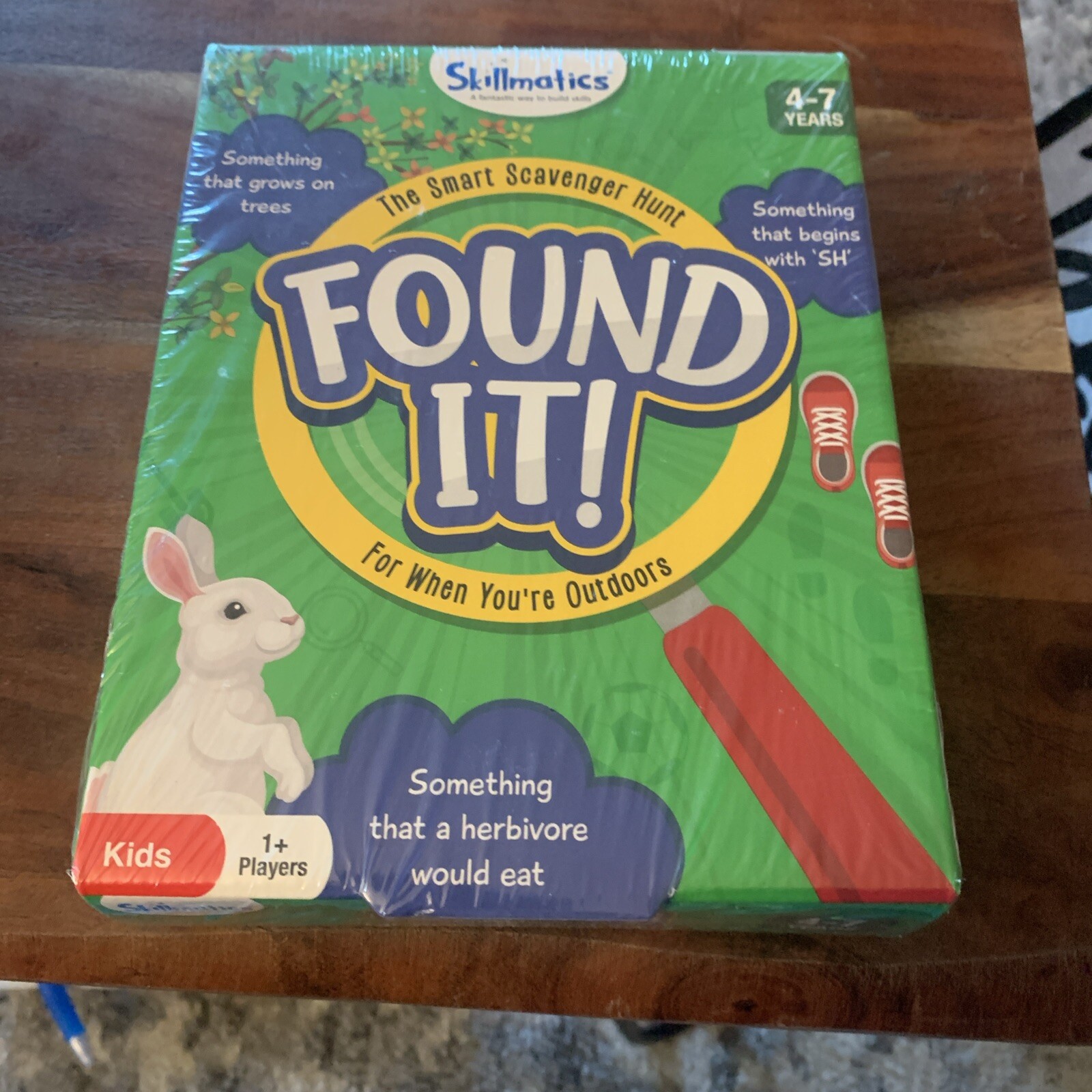 Found It! Card Game The Smart Scavenger Hunt Outdoors Skillmatics Age 4-7 SEALED