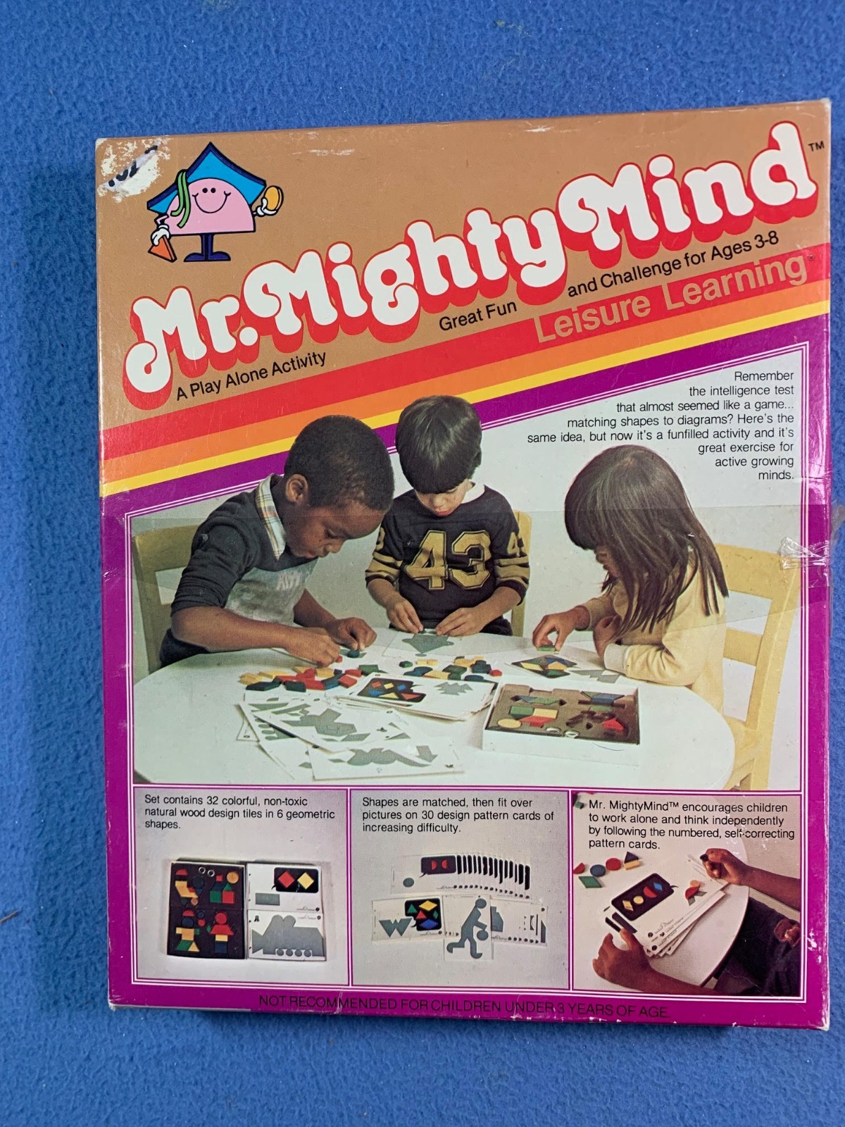 (66) Mr.Mighty Mind – A Play alone activity – ages 3-8 – c. 1985