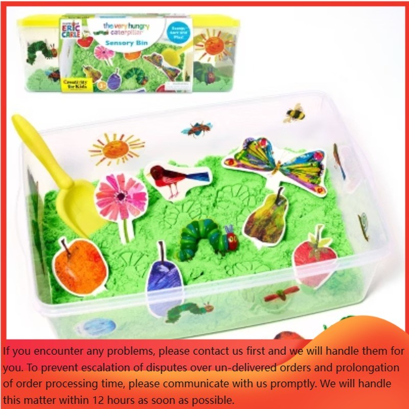 Eric Carle The Very Hungry Caterpillar Sensory Bin: DIY Art Kit with Decorative
