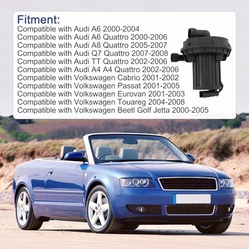 JDMSPEED Secondary Air Pump 06A959253B For Audi A4 A6 VW Jetta