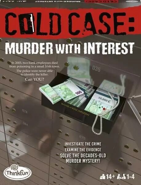 ThinkFun – Cold Case: Murder with Interest