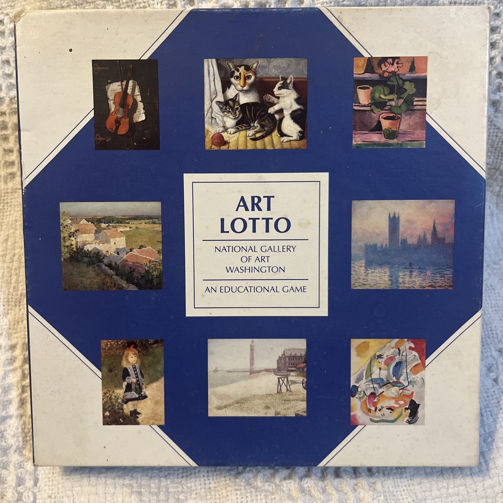Art Lotto Memory Matching Game National Gallery of Art Washington Complete 1990