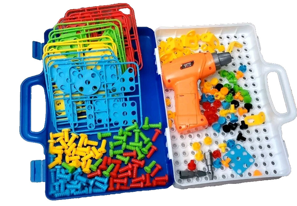 STEM Drill Construction DIY Toy for Kids 5+ | Creative Learning Playset READ