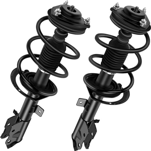 2PCS Front Complete Struts Assembly w/Coil Spring 4WD Fit for 2007-2017 for Jeep