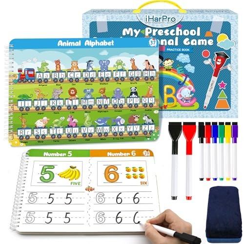 Handwriting Practice Book for kids, Toddlers Preschool Learning 40 Pages