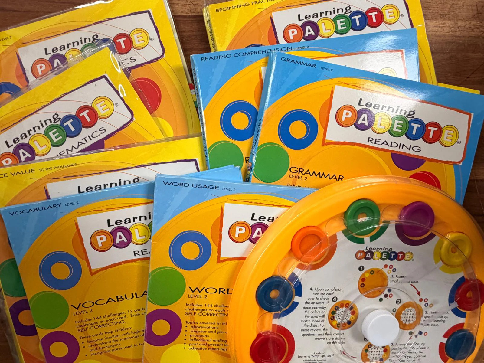Learning Palette SET – Language Arts & Math (Level 2)