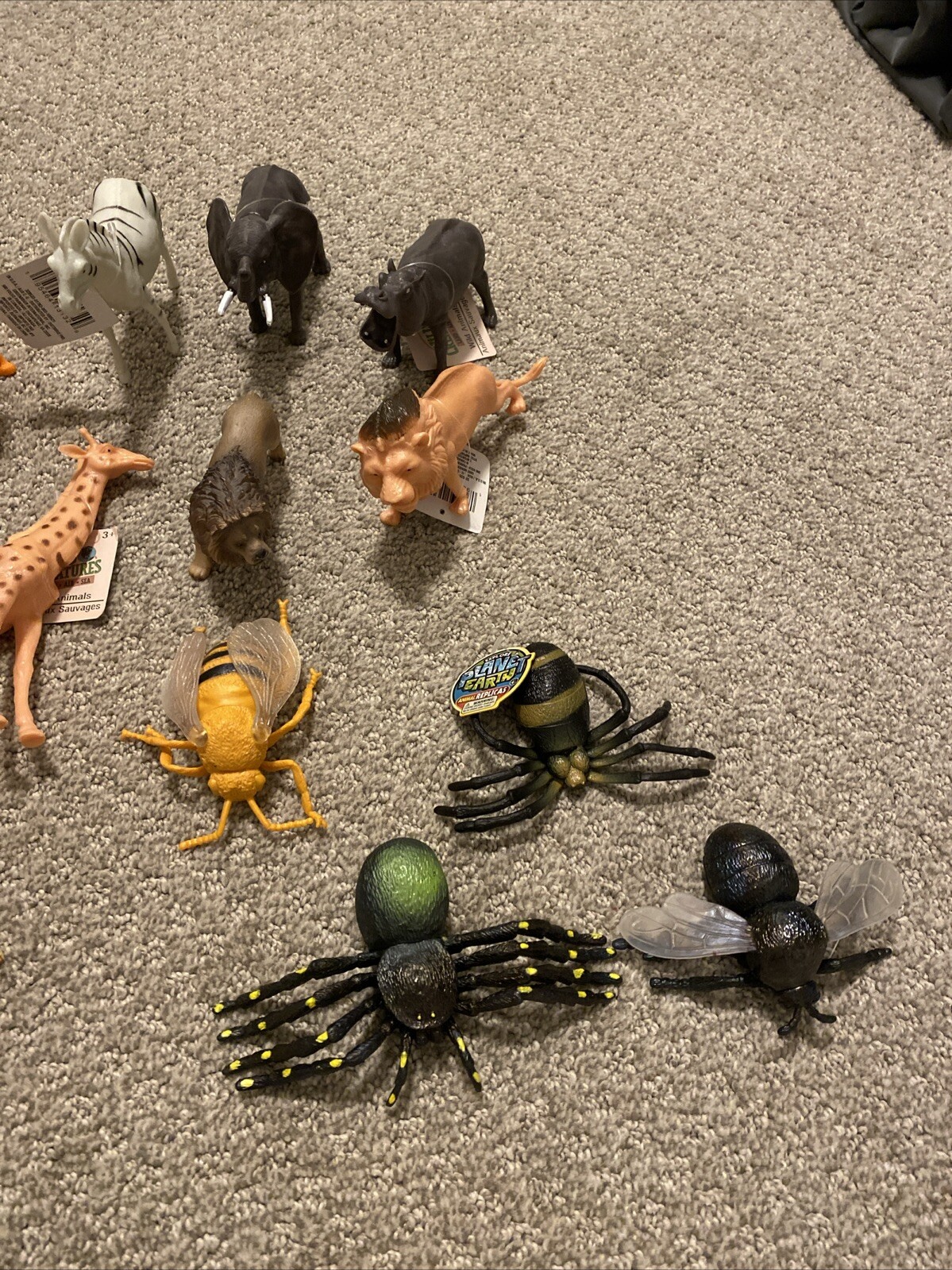 NWT Animal Replicas From Planet Earth & Wild Creatures Dinosaurs, Beetles, Safri