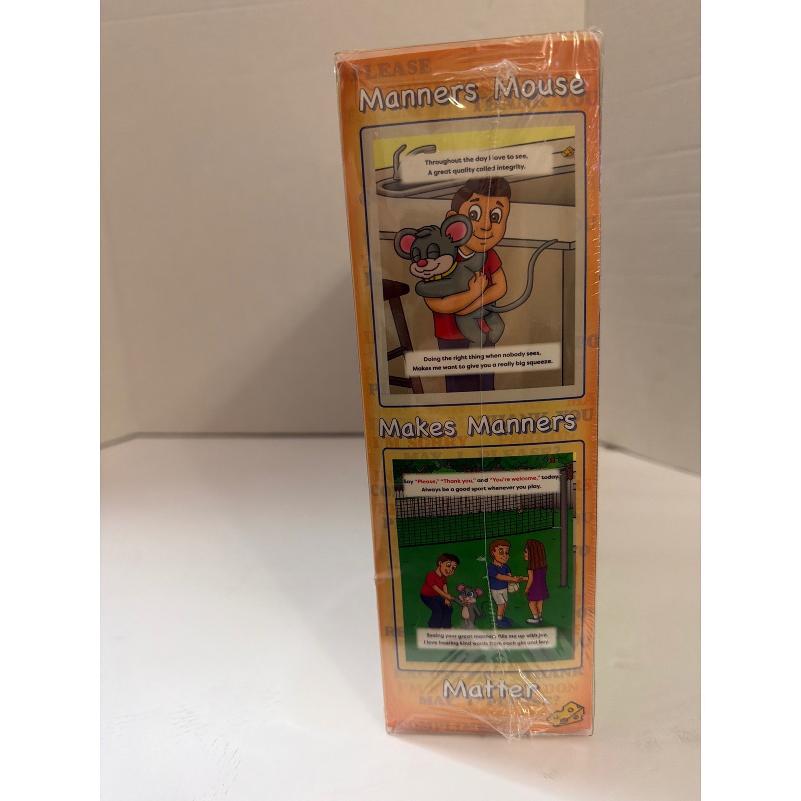 Manners Mouse Making Manners Matter Home Edition Book Plush and Checklist Set