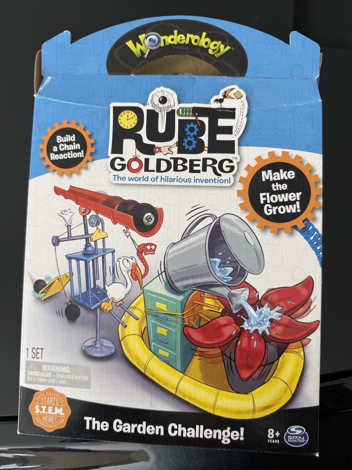 Rube Goldberg Make the Flower Grow STEM Wonderology The Garden Challenge NEW