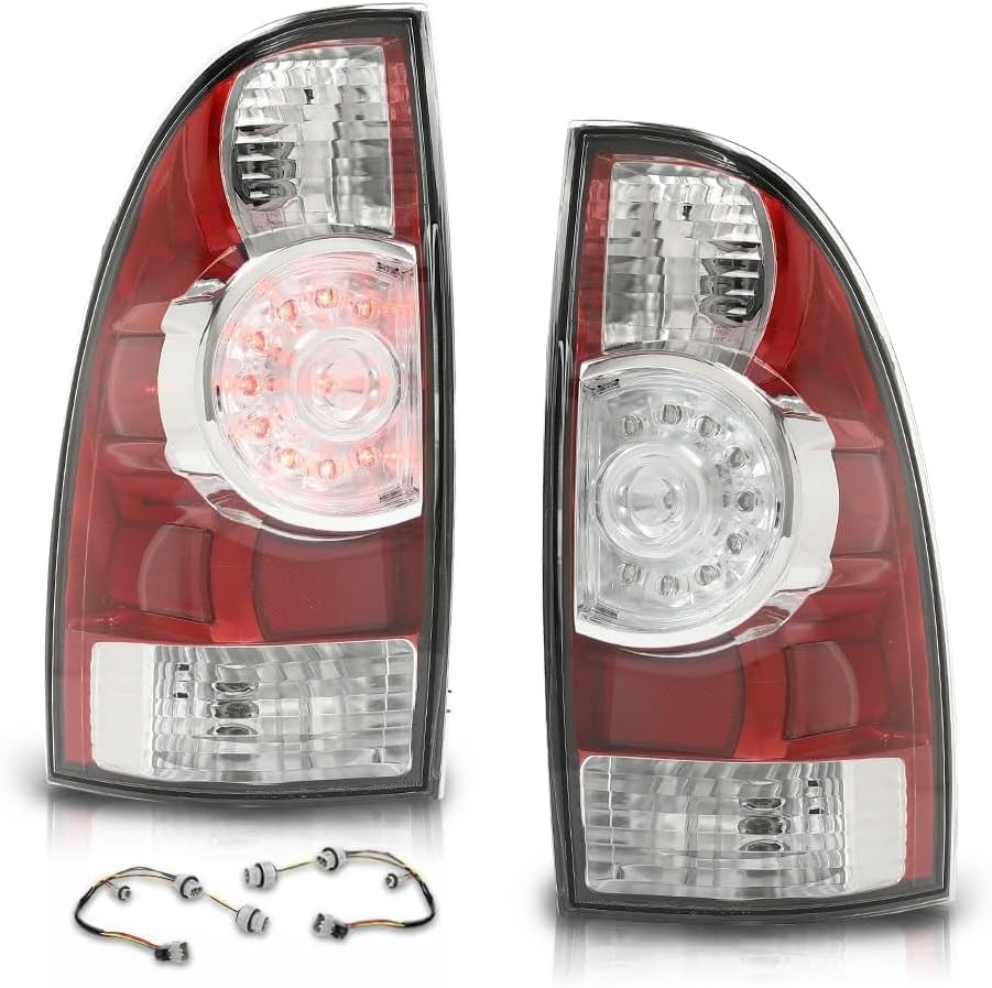 PIT66 LED Tail Lights Assembly Fit Toyota Tacoma 2005-2015 Rear Tail Lamp | LED