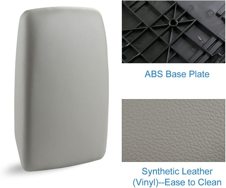 Replacement for Leather Center Console Armrest Lid Kit Toyota Highlander 2008