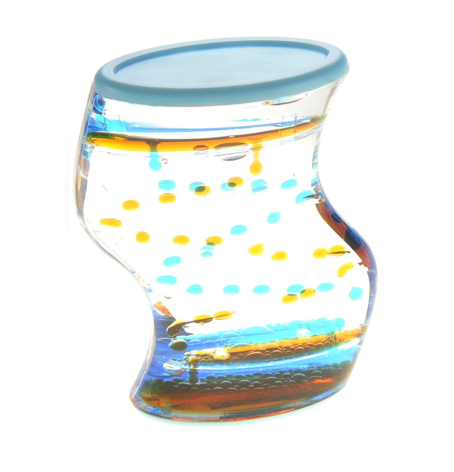 Liquid Motion X Bubbler Zig Zag Blue & Orange
