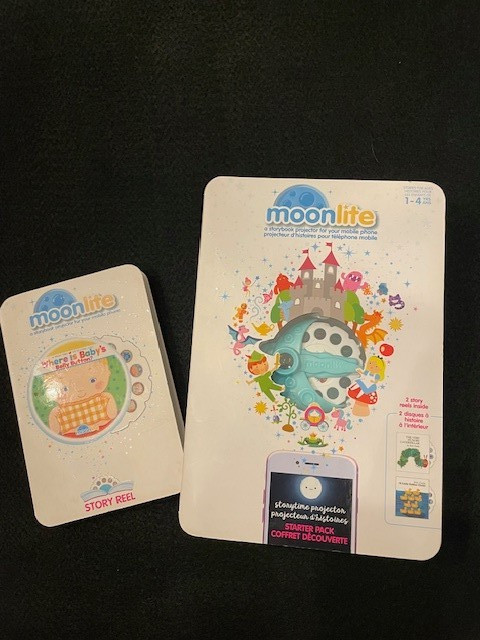 Moonlite Story book Projector for your Smart phone Ages 1-4 projector + READ