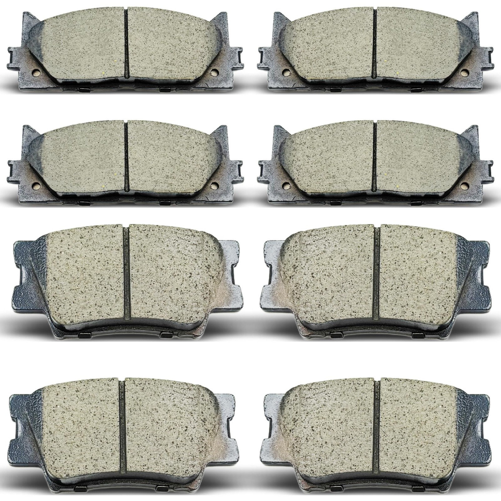 Front Rear Ceramic Brake Pads 8 Pieces Set fit for 2013-2018 Lexus ES300h,for…