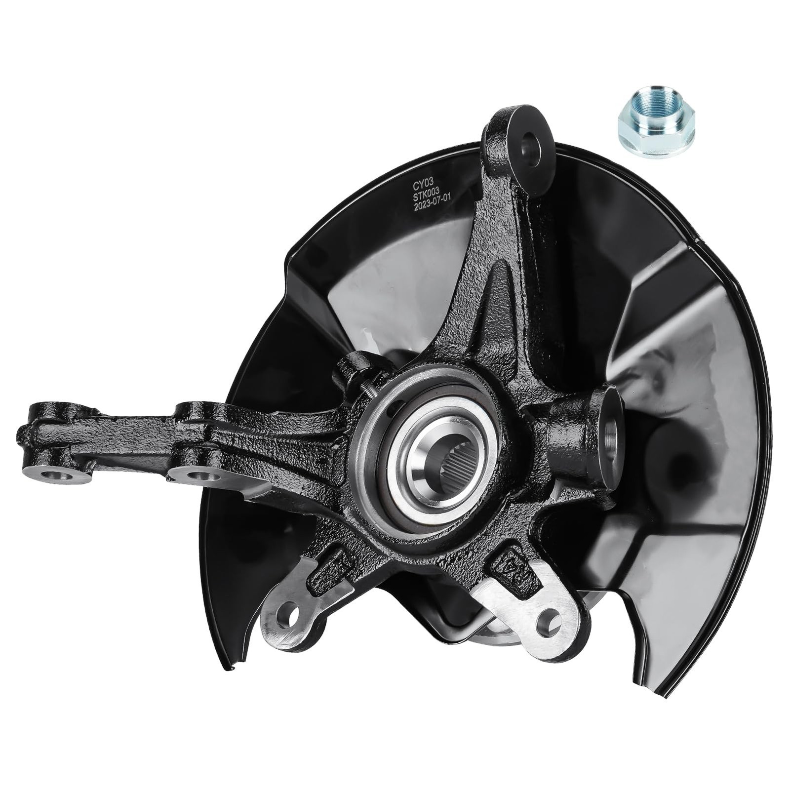 Front Right Steering Knuckles Wheel Bearing Hub Assembly Fit for Honda Civic …