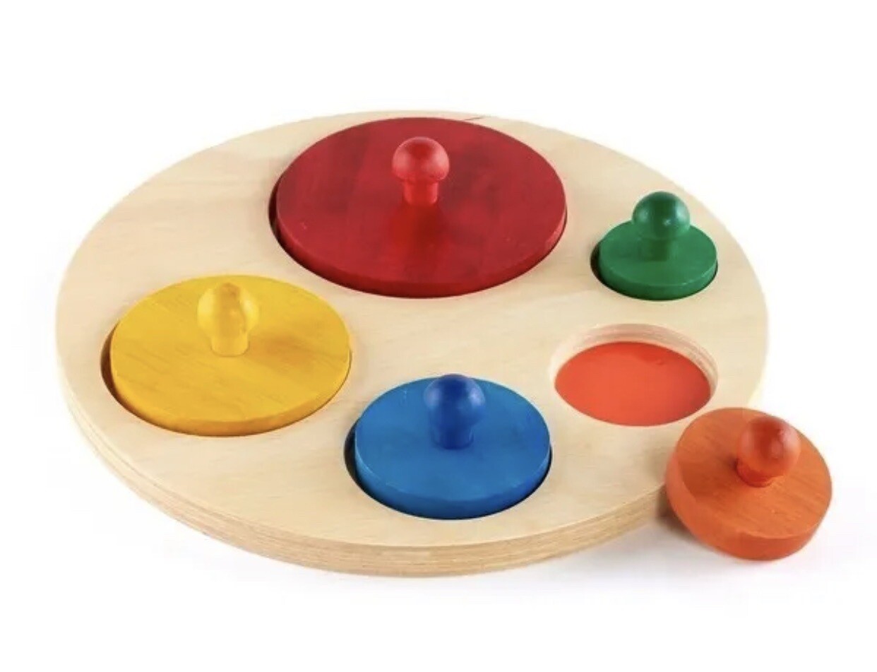 Guidecraft Children’s Circle Sorter Educational Learning Toy Brand New Sealed