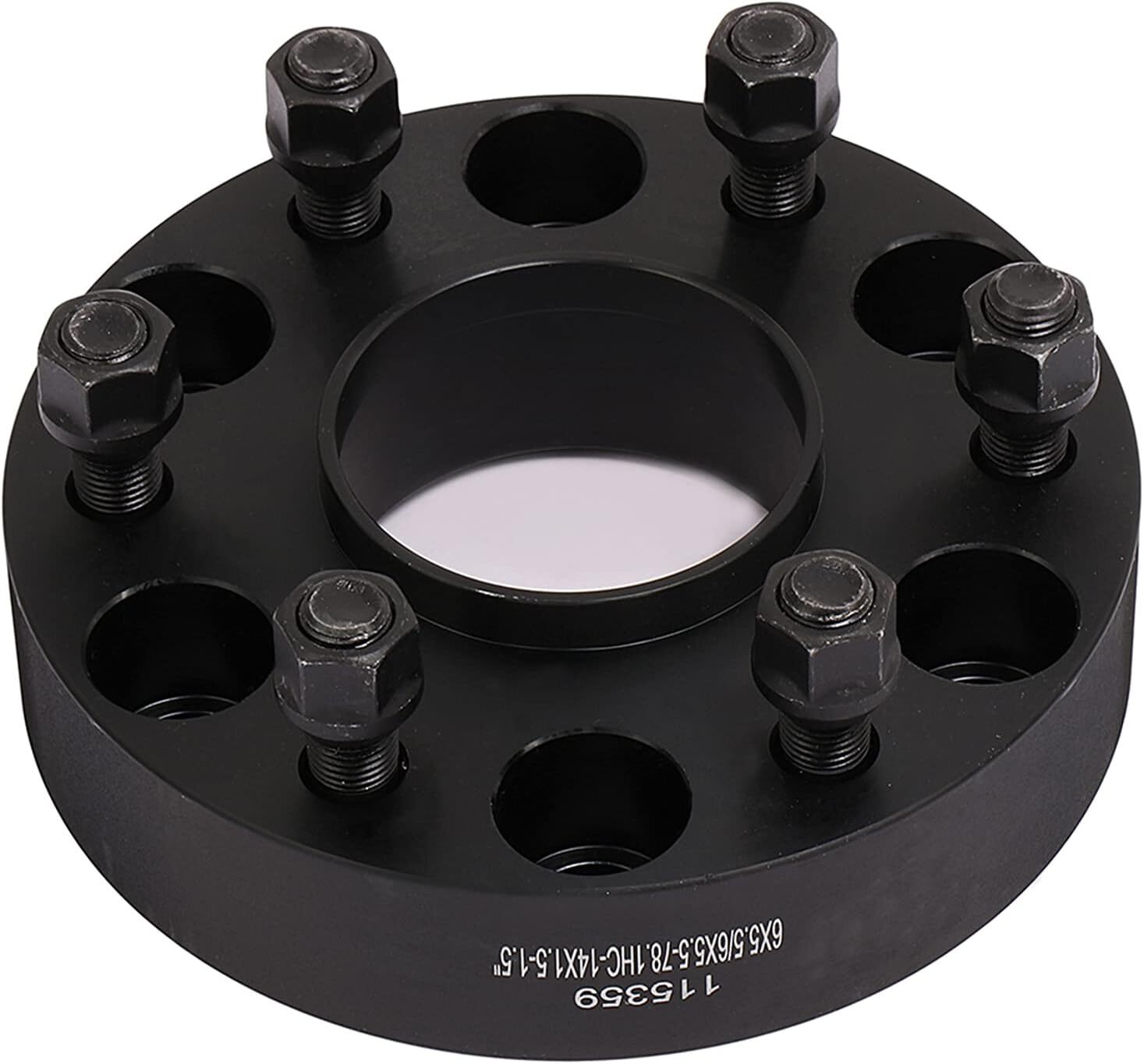 ECCPP 2PCS 6 Lug Hub Centric Wheel Spacers 1.5 inch 6×5.5 to 6×5.5 6×139.7mm to